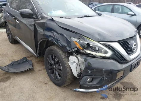 2018 Nissan Murano Sv z USA, uszkodzony, nr VIN 5N1AZ2MH2JN146907